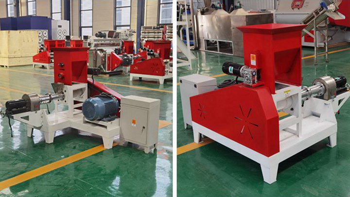 dry type Crappie feed extruder machine parts in Zambia